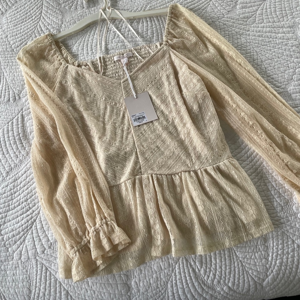 Women’s Lauren Conrad Lace Blouse